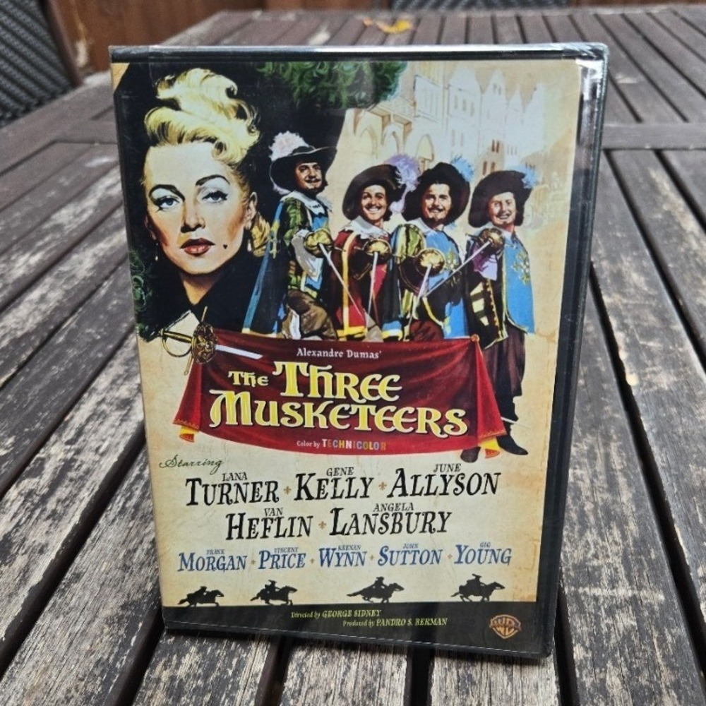 Three Musketeers DVD (1948 Classic Adventure Starring Gene Kelly & Lana Turner)